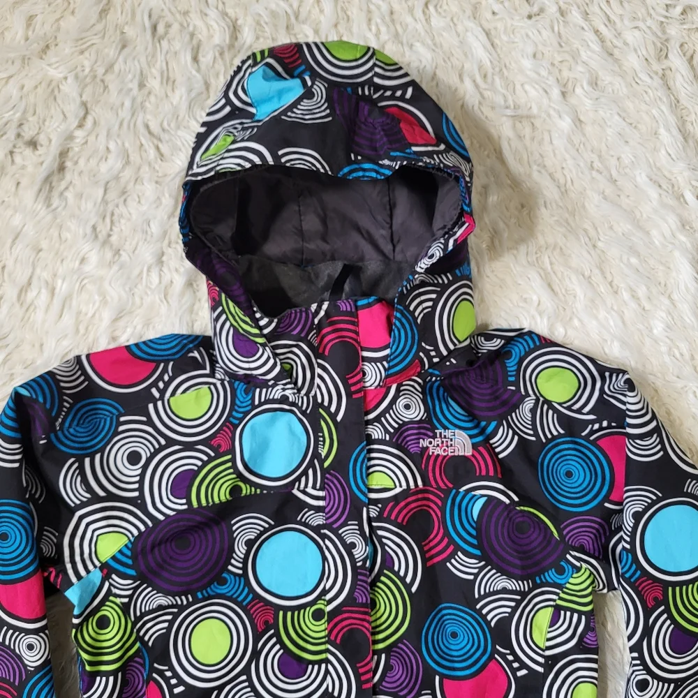 THE NORTH FACE Girls Zipline Multicolor Jacket Size Large